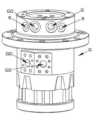 Ротатор IR 20 M020 — 450 кН, 4100 Нм