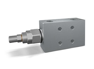 Тормозной клапан одинарного действия стыковый тип VBCD SE FL CC