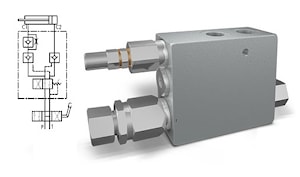 Гидроклапан оборота плуга тип VRAP DE   