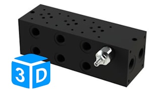 Монтажная плита многоместная параллельная серия BM