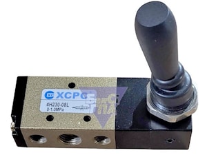 Пневмораспределители с ручным управлением 5/2, 5/3 серия 4H