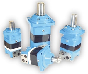Гидромоторы героторные с седельным клапаном серий MS, MSY, MT, MV  