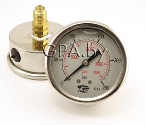 Манометр осевой виброустойчивый