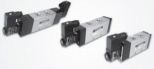 Пневмораспределитель серия PU5 5/2, 5/3