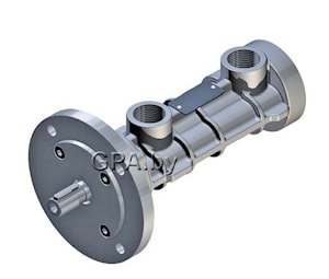 Трехвинтовые насосы для масел малой и средней подачи типа PDA